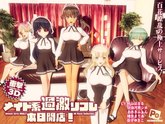 閃乱カグラの3Dエロアニメ