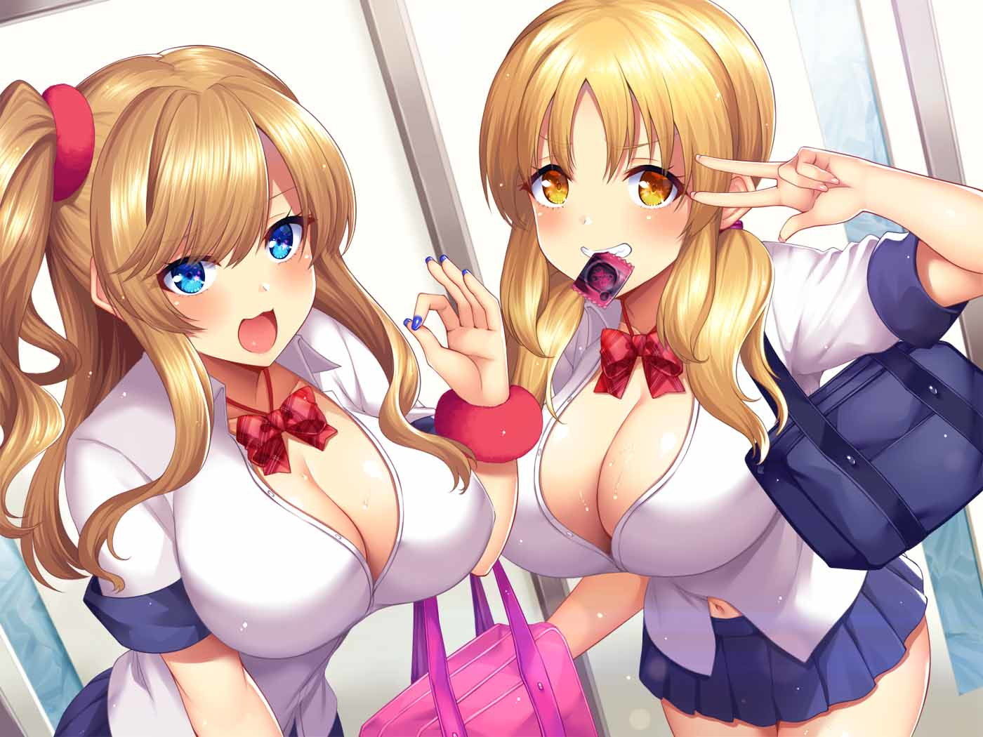 学年ビリのロリギャル姉妹が毎日先生の性欲処理をしてくれるお話♪