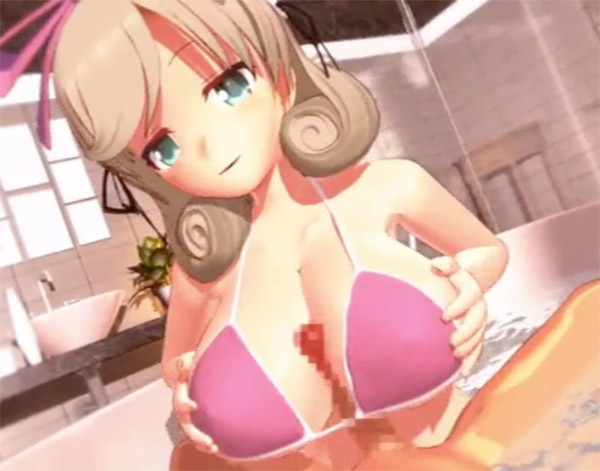 閃乱カグラの3Dエロアニメ