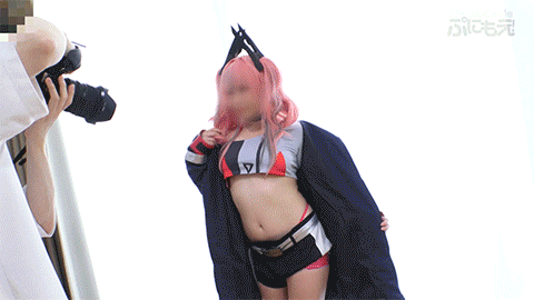 アズレンブレマートンコスプレ爆乳美女セックス